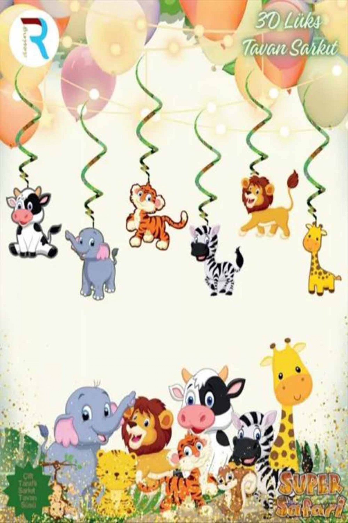 Safari 6’lı Lüks Tavan Süsü Safari 6’lı Lüks Tavan Süsü