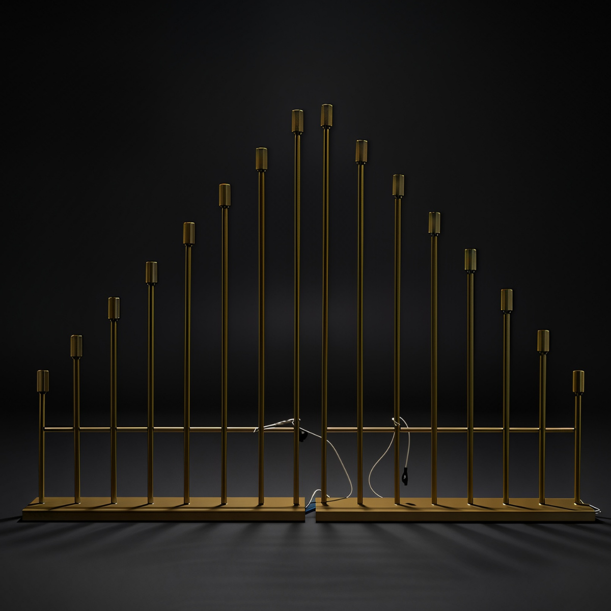 Şamdan Elektrikli 8'li Şamdan Elektrikli 8'li