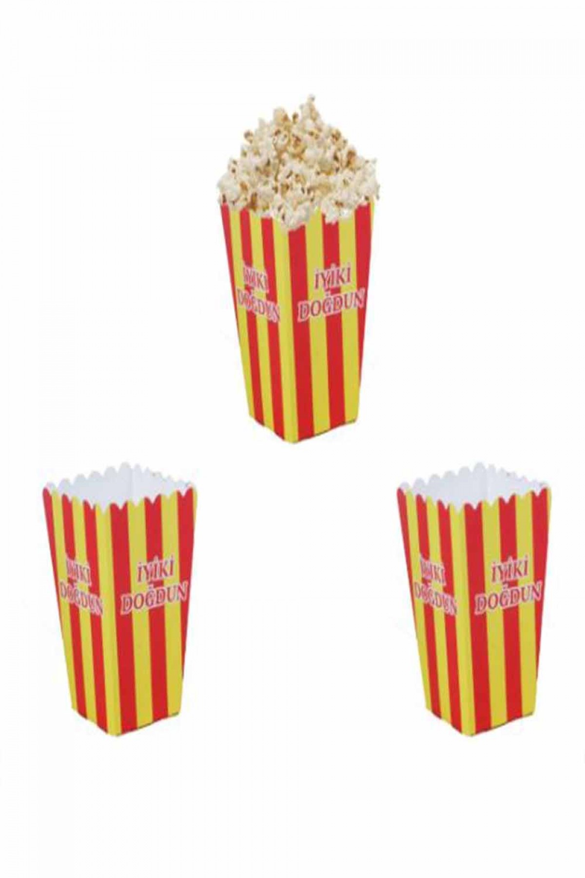 Sarı Kırmızı  Karakterli Mısırlık 8 Adet