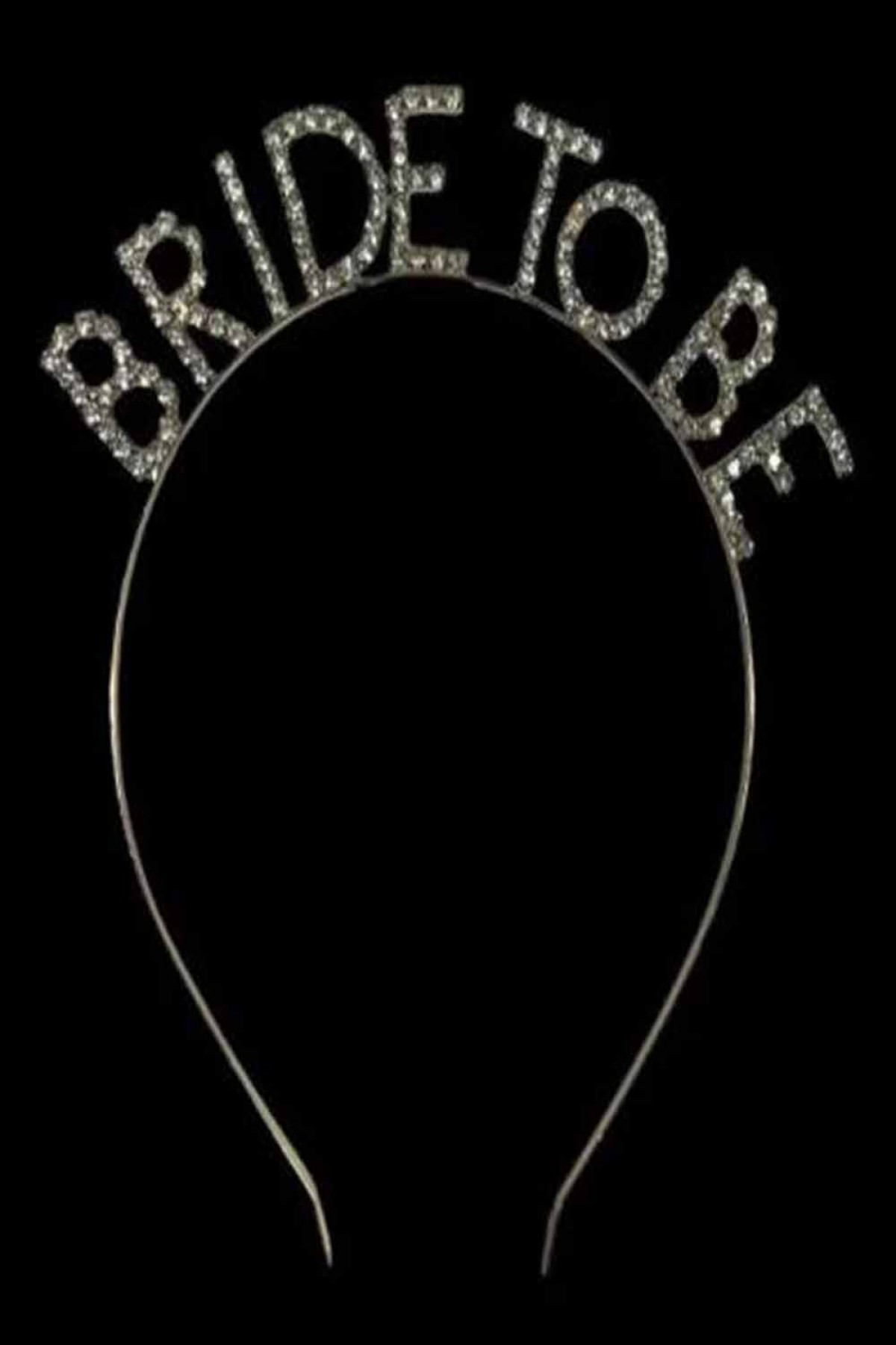 Silver Bride To Be Taç Taşlı