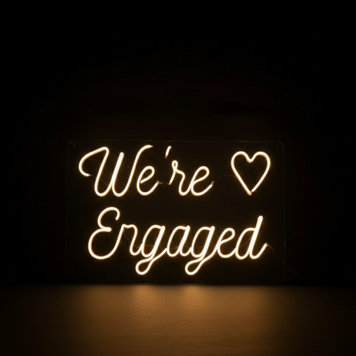 We 're Engaded We 're Engaded
