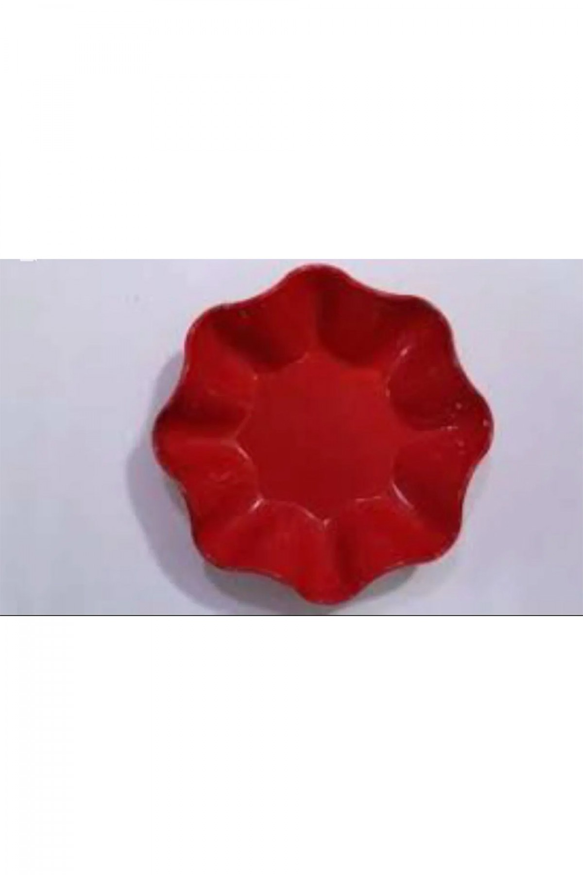 Kına Sepeti Tabağı Kırmızı 1 Adet